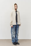 Venis Pigment Cropped Zip Hoodie