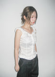 FRILL LACE BLOUSE