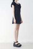 Verissa shirring puff one-piece