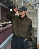 Claph Belt Crop Bomber Jacket