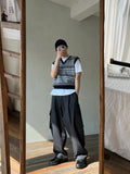 Jacquard V Knit Vest