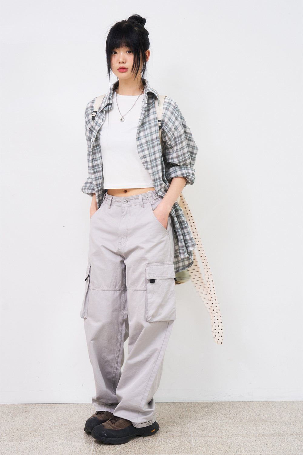 【Raucohouse】New hard worker cotton cargo pants Raucohouse