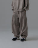 Valley Tuck Washed Sweat Balloon Pants
