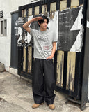 Time crop short-sleeve t-shirt
