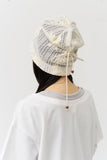 (W) Flower Beanie