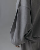 Valley Tuck Sweat Balloon Hoodie