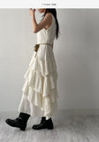 Bohemian Tiered Sleeveless Long One Piece