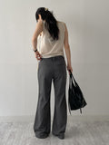 [Unisex] Summer Bootcut Wide Slacks