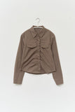 (W) Peak Checked Shirt