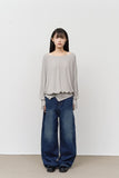 Block Wide Denim
