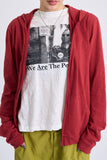 Slavic cotton hood zip-up