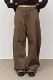 Beams Dart Curved Pants