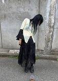 STRIPE WESTERN HALF SHIRT