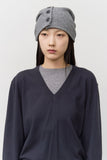 (W) Turtle Button Beanie