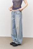 (W) Lace Sagging Denim