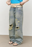 Scout Destroyed Wide Denim