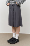 (W) Demon Pleats Skirt