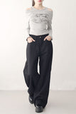 Sienna back buckle wide pants