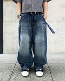 Snap Dart Wide Banding Denim