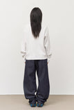 Rib Cropped Longsleeve