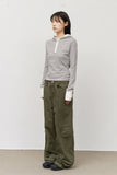 Burning Washed Cargo Pants