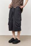 Frog Dyeing Bermuda Pants