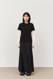 (W) Yuji Dot Layered Top