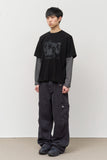 Grunge Rock Layered Longsleeve