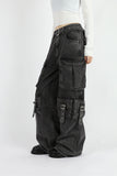 Fuse pocket black denim