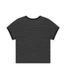 BASIC LOGO STRIPE RINGER TEE