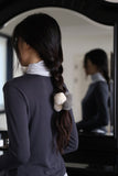 Mix fur hair tie