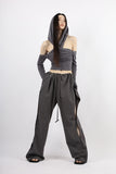 X Hood Bra Top Set