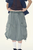 Kovarn vintage cargo bermuda pants