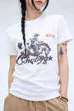 PRTN) Western Cowboy Graphic Short Sleeve T-Shirt