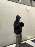 Vintage Leather Hood Jacket