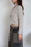 Sophie Fur Crop Scarf Set