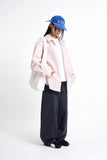 Pint stripe over fit shirt