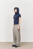 Round Wide Trousers