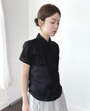 SEER SHIRRING HALF SH