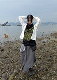WRAP FLARE SKIRT