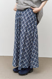 (W) Campus Checked Skirt