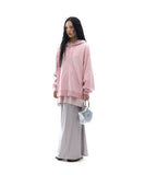 Side Panel Mermaid Maxi Skirt