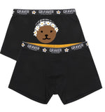 Back Beanie Bear Men's Drawers