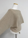 [Tube top SET] Monica Wool Layered Bolero