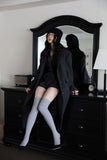Stay line brushed long coat