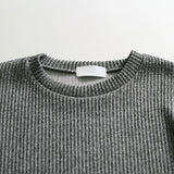 [1+1] Daily Ribbed Knit Sweatshirt