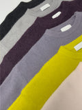 Angora Cuffs Overfit Knit