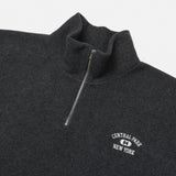 Kuankumas Fleece Half Zip Up Sweatshirt