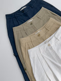 Moose Two-Way Cotton Cargo Wide Pants