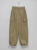 Moose Two-Way Cotton Cargo Wide Pants